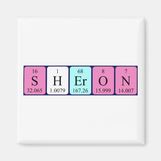 Sheron Periodenmagnet Magnet (Vorne)