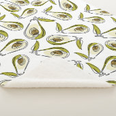 Sherpa Blanket Avocado Sherpadecke (3/4)