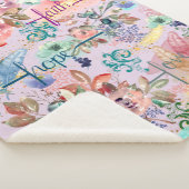 Sherpa Blanket Faith Hope Liebe Sherpadecke (3/4)