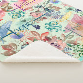 Sherpa Blanket Faith Hope Liebe Sherpadecke (3/4)