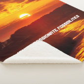 Sherpa Blanket: "Finde dein Feuer im Inneren" Sherpadecke (3/4)