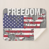 Sherpa Blanket – Freedom Job Sherpadecke (Vorderseite (Horizontal))