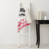 Sherpa Blanket – Friction Lands Abstract Design Sherpadecke (Beispiel)