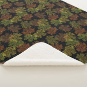 Sherpa Blanket-große Herbstleaves Sherpadecke (3/4)