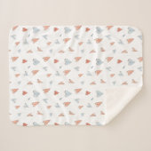 Sherpa Blanket - Hearts Pattern Sherpadecke (Vorderseite (Horizontal))