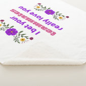 Sherpa Blanket Hockey Rink Blanket Teammates Sherpadecke (3/4)