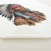 Sherpa Blanket - Indigene Amerikaner Sherpadecke (3/4)