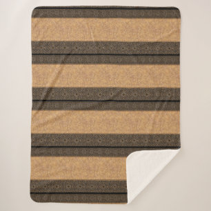 Sherpa Blanket-Large-Brown Yellowstone Sherpadecke