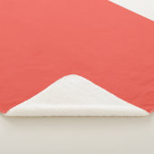 Sherpa Blanket-Large-Flamingo Coral Sherpadecke (3/4)