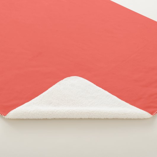 Sherpa Blanket-Large-Flamingo Coral Sherpadecke (3/4)