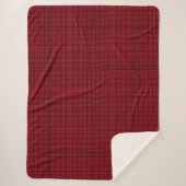 Sherpa Blanket-Large-Red Jester Windows-Kariert Sherpadecke (Vorderseite)