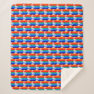 Sherpa Blanket mit der Flagge von St. Petersburg Sherpadecke