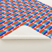 Sherpa Blanket mit der Flagge von St. Petersburg Sherpadecke (3/4)