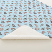 Sherpa Blanket, Naturdruck, für kleine Mädchen Sherpadecke (3/4)