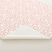Sherpa Blanket - Pink Animal Print Pattern Sherpadecke (3/4)