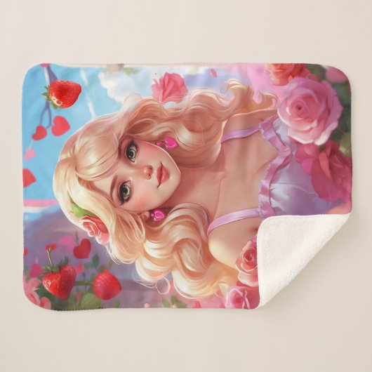 Sherpa Blanket Sherpadecke (Vorderseite (Horizontal))