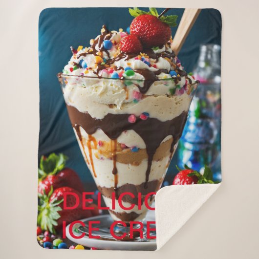 Sherpa Blanket Sherpadecke (Vorderseite)