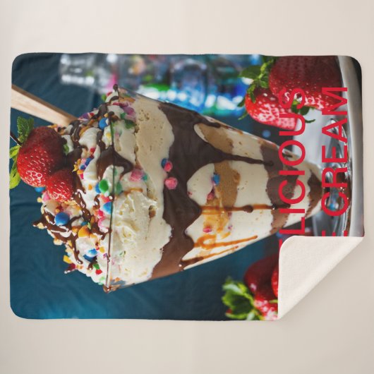 Sherpa Blanket Sherpadecke (Vorderseite (Horizontal))