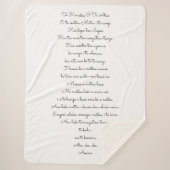 Sherpa Blanket Sherpadecke (Vorderseite)