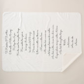 Sherpa Blanket Sherpadecke (Vorderseite (Horizontal))