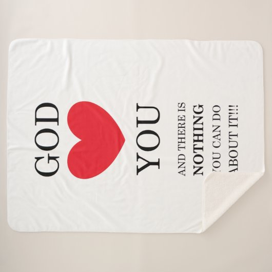 Sherpa Blanket Sherpadecke (Vorderseite (Horizontal))