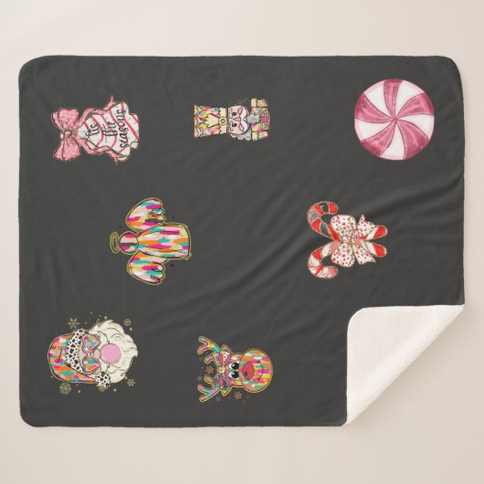 Sherpa Blanket Sherpadecke (Vorderseite (Horizontal))