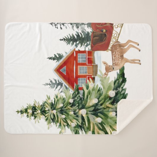 Sherpa Blanket Sherpadecke (Vorderseite (Horizontal))