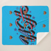 Sherpa Blanket Sherpadecke (Vorderseite (Horizontal))