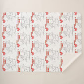 Sherpa Blanket Sherpadecke (Vorderseite (Horizontal))