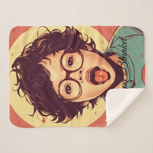 Sherpa Blanket Sherpadecke (Vorderseite (Horizontal))