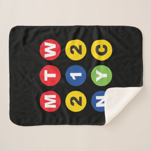 Sherpa Blanket Sherpadecke (Vorderseite (Horizontal))