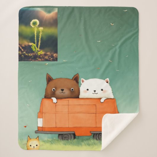 Sherpa Blanket Sherpadecke (Vorderseite)