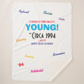 Sherpa Blanket Sherpadecke (Vorderseite)