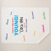 Sherpa Blanket Sherpadecke (Vorderseite (Horizontal))