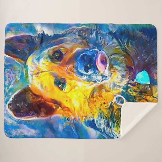 Sherpa Blanket Sherpadecke (Vorderseite (Horizontal))