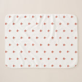 Sherpa Blanket (Small) - Autumn And Fall Pattern Sherpadecke (Vorderseite (Horizontal))