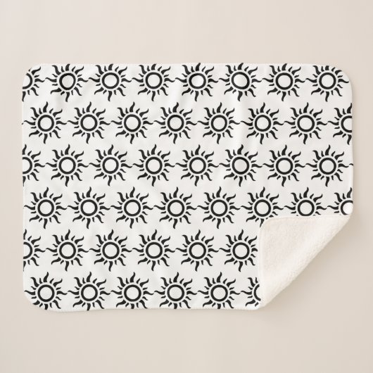 Sherpa Blanket - Sun Sherpadecke (Vorderseite (Horizontal))