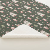 Sherpa Blanket Weihnachtsmuster Sherpadecke (3/4)