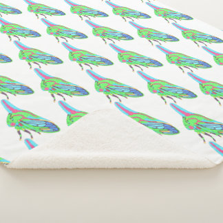 Sherpa Blanket (weiß) - Eichenbaum Sherpadecke