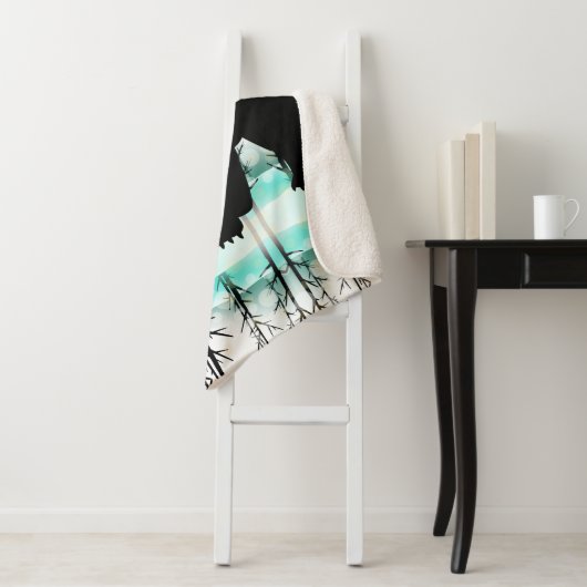 Sherpa Blanket-Yellowstone-Bär Sherpadecke (Beispiel)