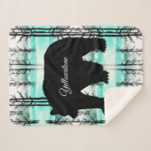 Sherpa Blanket-Yellowstone-Bär Sherpadecke (Vorderseite (Horizontal))