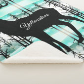 Sherpa Blanket-Yellowstone-Elch Sherpadecke (3/4)