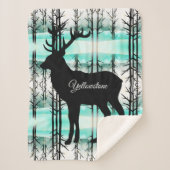 Sherpa Blanket-Yellowstone-Elch Sherpadecke (Vorderseite)