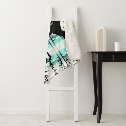 Sherpa Blanket-Yellowstone Elche Sherpadecke (Beispiel)