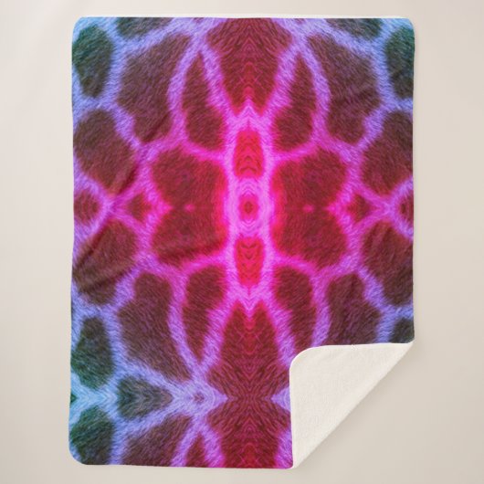 Sherpa Blanket Zebra Sherpadecke (Vorderseite)