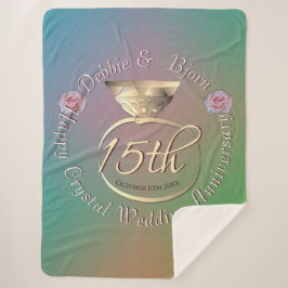 Sherpa Blanket zum 15. Geburtstag von Kristallhoch Sherpadecke