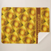 Sherpa Blankets, Handwerk, Urlaub, elegant + festl Sherpadecke (Vorderseite (Horizontal))