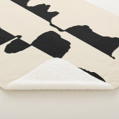 Sherpa-Decke Abstract Dual Face Sherpadecke (3/4)