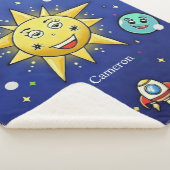 Sherpa-Decke Childhood Dreams, groß 152x203 cm Sherpadecke (3/4)