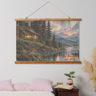 Sherpa-Decke für Paare. Sterne Decke Wandteppich Mit Holzrahmen